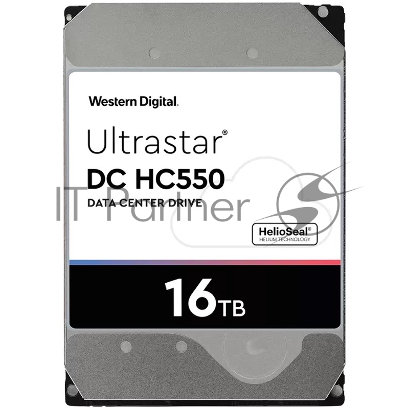 Жесткий диск Western Digital SAS 16TB 7200RPM 12GB/S 512MB DC HC550 0F38357 WD