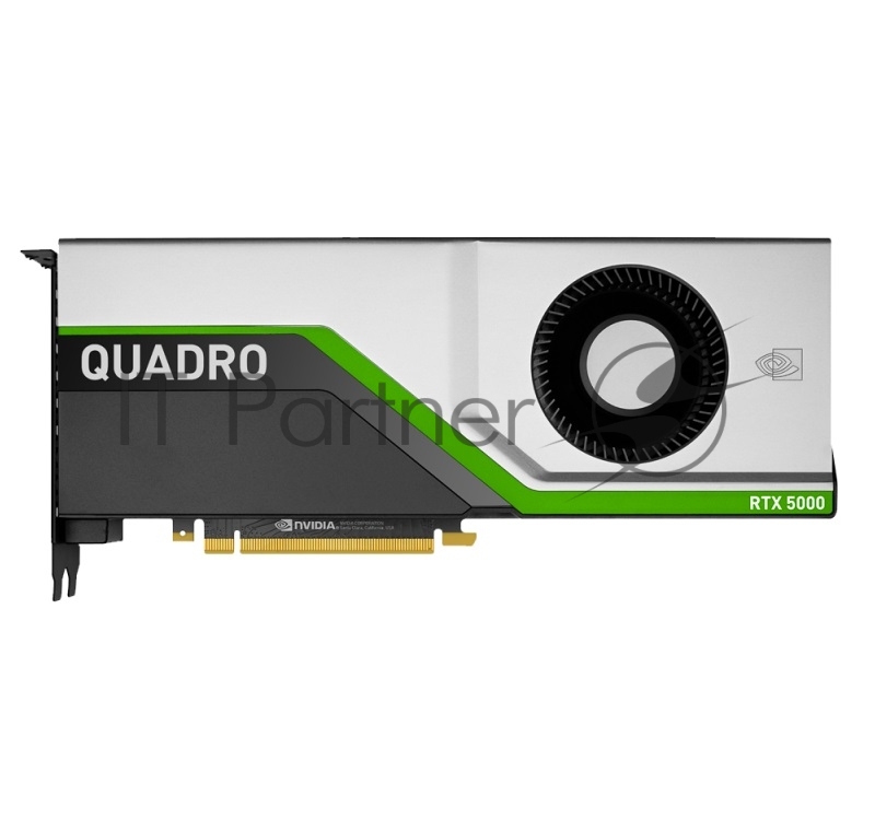 Видеокарта PNY nVidia Quadro RTX 5000 <GDDR6, 256 bit, 4*DP, Virtual Link,16Gb <PCI-E>,VCQRTX5000-PB Retail>