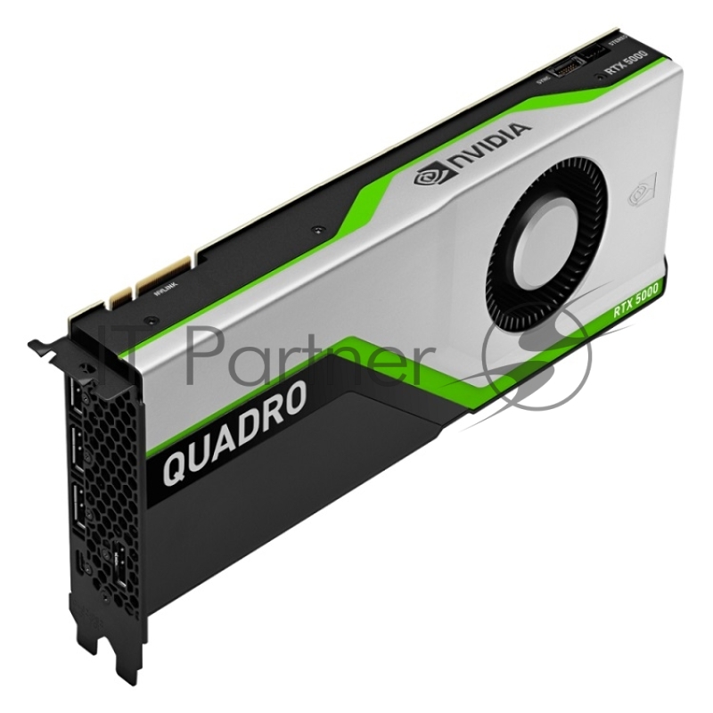 Видеокарта PNY nVidia Quadro RTX 5000 <GDDR6, 256 bit, 4*DP, Virtual Link,16Gb <PCI-E>,VCQRTX5000-PB Retail>
