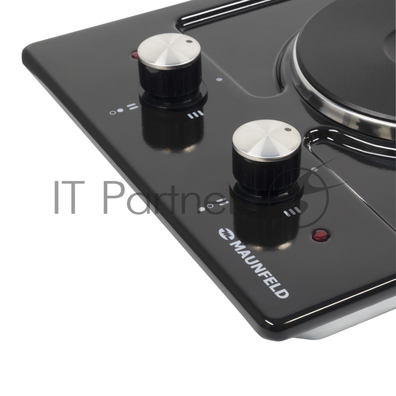 Электрическая панель MAUNFELD EEHE.32.4B • Тип: электрическая 30см• Тип установки: независимая• Управление: фронтальное, переключатели поворотные• 4 ножки-опоры (дают вам возможность выбора - использовать панель как настольную, отдельностоящую или в