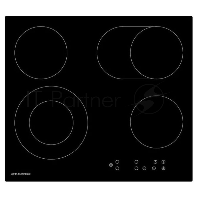 Варочная электрическая панель MAUNFELD EVCE.594.SM.D-BK