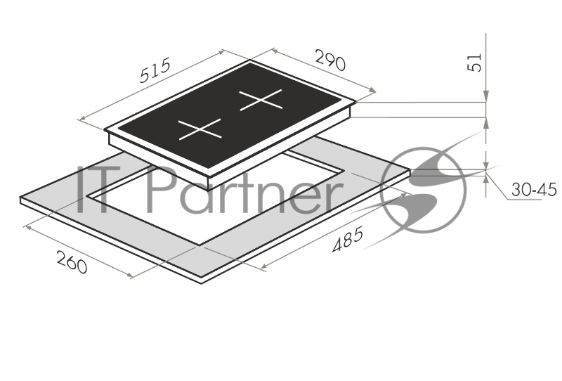 Электрическая панель MAUNFELD EEHE.32.4W