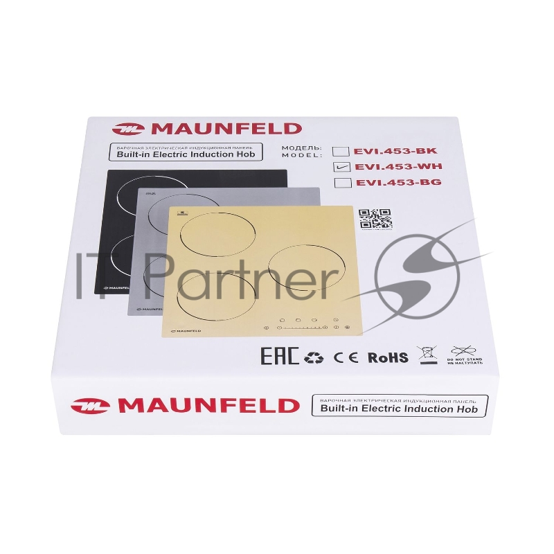 Электрическая индукционная панель MAUNFELD EVI.453-WH