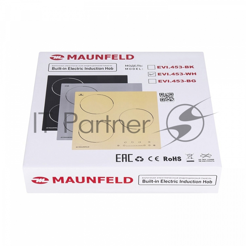 Электрическая индукционная панель MAUNFELD EVI.453-WH