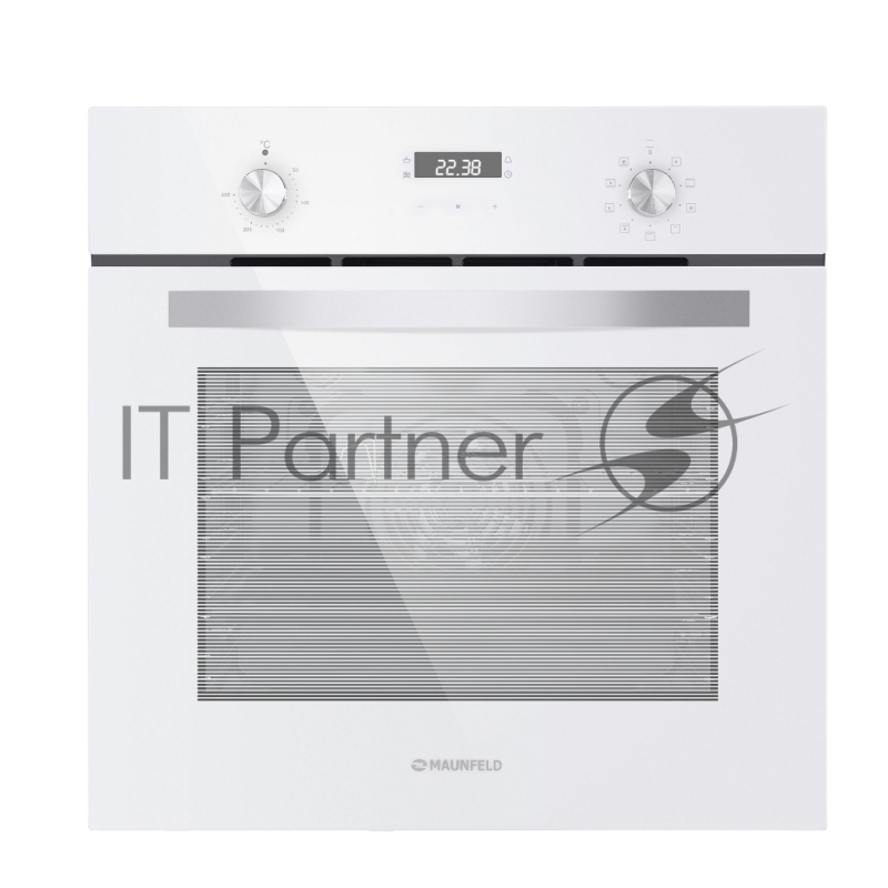 Шкаф духовой электрический MAUNFELD EOEM.589W •Тип: электрический 60 см•Тип установки: независимый•Функции: 10•Объём, л: 58•Класс энергопотребления: А•Охлаждение: тангенциальное•Таймер: электронный, сенсорный•Особенности: внутреннее стекло дверцы с т