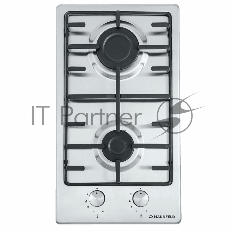 Газовая панель MAUNFELD EGHS.32.3ES/ • Тип: газовая 30см • Тип установки: независимая • Управление: фронтальное, переключатели поворотные • Нагревательный элемент: конфорка, 2шт • Мощность конфорок, Вт: 2600, 1700 • Материал исполнения: нержавеющая с