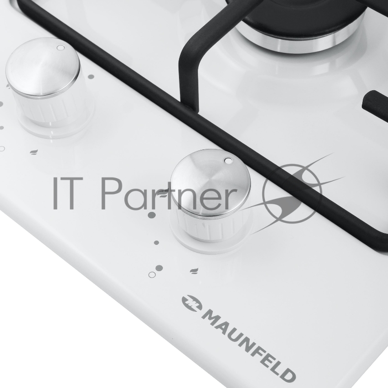 Газовая панель MAUNFELD EGHE.32.3EW/G Домино, • Тип: газовая 30см • Тип установки: независимая • Управление: фронтальное, переключатели поворотные • Нагревательный элемент: конфорка, 2шт • Мощность конфорок, Вт: 2600, 1700 • Материал исполнения: ме