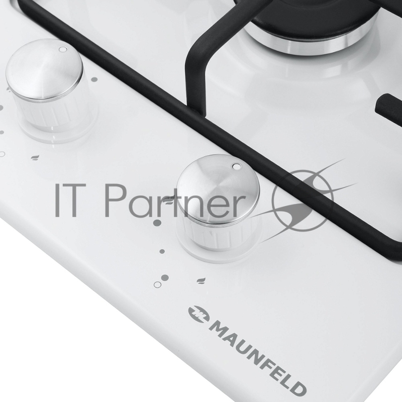 Газовая панель MAUNFELD EGHE.32.3EW/G Домино, • Тип: газовая 30см • Тип установки: независимая • Управление: фронтальное, переключатели поворотные • Нагревательный элемент: конфорка, 2шт • Мощность конфорок, Вт: 2600, 1700 • Материал исполнения: ме