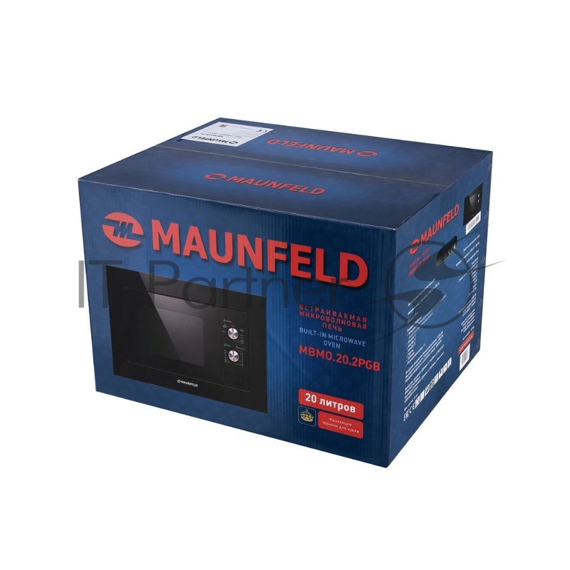 Микроволновая печь Maunfeld MBMO.20.2PGB 20л. 1250Вт черный (встраиваемая)