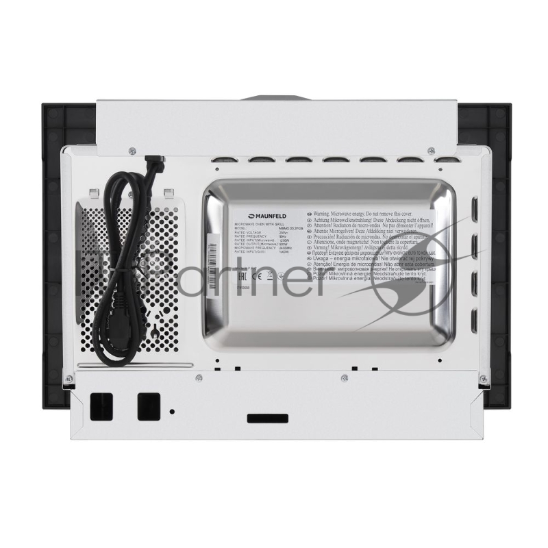 Микроволновая печь Maunfeld MBMO.20.2PGB 20л. 1250Вт черный (встраиваемая)