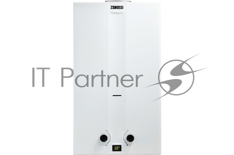 Колонка газовая Zanussi GWH 10 Fonte LPG 18500Вт 10л/мин 550х330х189мм (Модель специально разработана для работы только на сжиженном баллонном газе.)