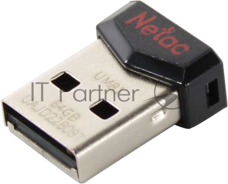 Флеш Диск Netac UM81 64Gb <NT03UM81N-064G-20BK>, USB2.0, Ultra compact