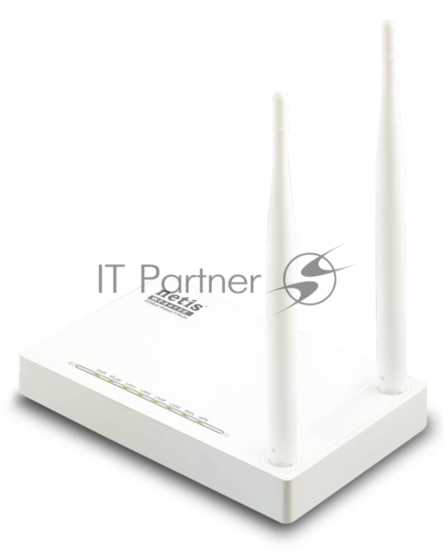 Роутер WRL ROUTER 300MBPS 10/100M 4P WF2419E NETIS <WF2419E>