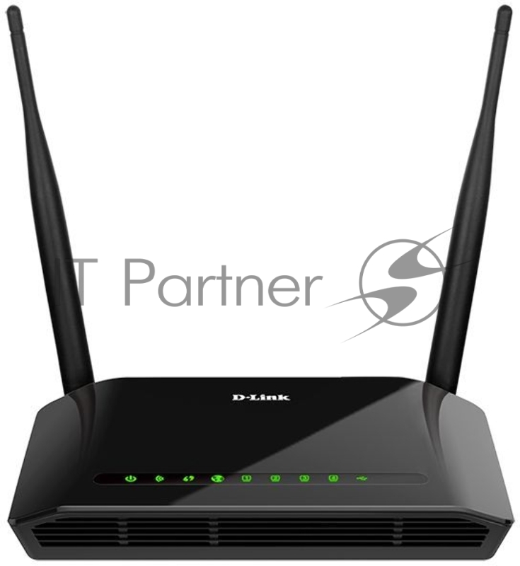 Роутер беспроводной D-Link DIR-620S (DIR-620S/A1A/A1B) N300 черный