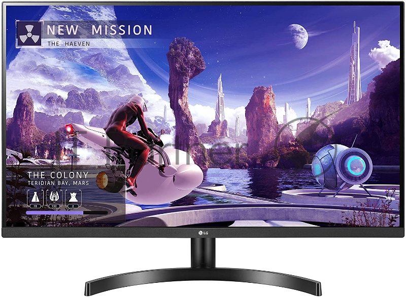Монитор 27 LG 27QN600-B Black (IPS, LED, Wide, 2560x1440, 75Hz, 5ms, 178°/178°, 350 cd/m, 1000:1, +DP, +2хHDMI, +MM, )