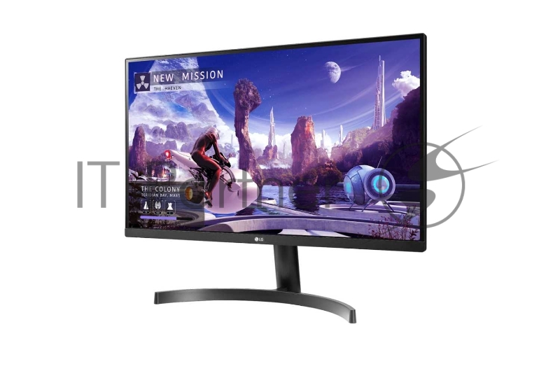 Монитор 27 LG 27QN600-B Black (IPS, LED, Wide, 2560x1440, 75Hz, 5ms, 178°/178°, 350 cd/m, 1000:1, +DP, +2хHDMI, +MM, )