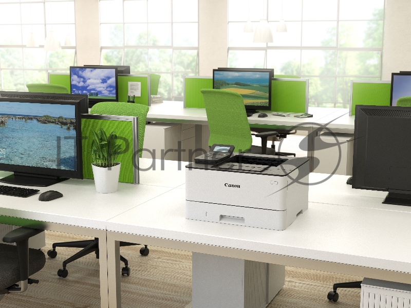 Принтер Canon i-SENSYS LBP226dw (ЧБ, А4, 38 стр/мин, 250 л, USB 2.0, 10/100/1000-TX, Wi-Fi, дуплекс, 5-стр. дисплей, PS)