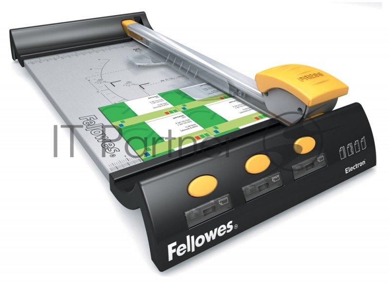 Резак дисковый Fellowes Electron A4 A4/10лист/320/ручн.прижим 54104