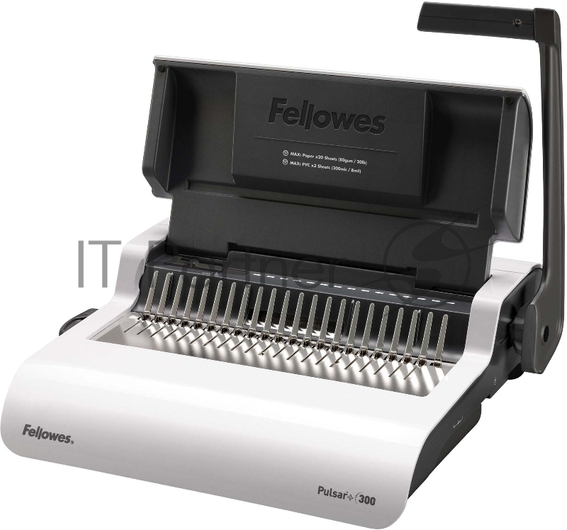 Переплетчик Fellowes Pulsar+ (FS-56276) A4/перф.17л.сшив/макс.300л./пл (6-38мм)