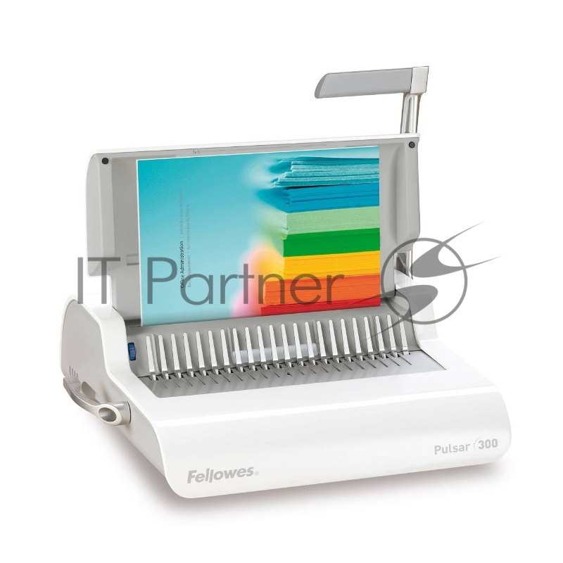 Переплетчик Fellowes Pulsar+ (FS-56276) A4/перф.17л.сшив/макс.300л./пл (6-38мм)