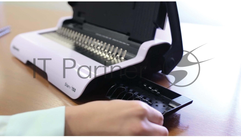 Переплетчик Fellowes Star+ (FS-56275) A4/перф.12л.сшив/макс.150л./пл (6-18мм)