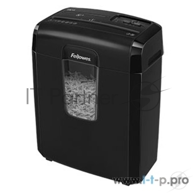 Шредер Fellowes Powershred 8Cd FS-46921 {DIN P-4, 4х35мм, 8лст., 14лтр.,уничт.: скобы,скр., пл.карты,CD}