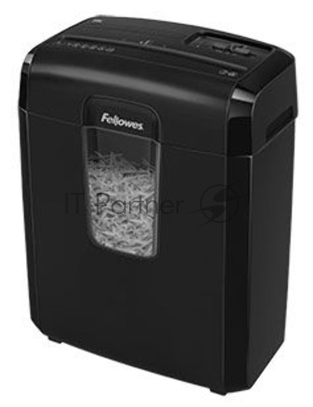 Шредер Fellowes PowerShred 8C, DIN P-4, 4х35мм, 8лст., 14лтр.,уничт.: скобы,скр., пл.карты.