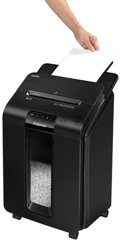 Шредер Fellowes AutoMax 100M (секр.P-4)/фрагменты/100лист./
