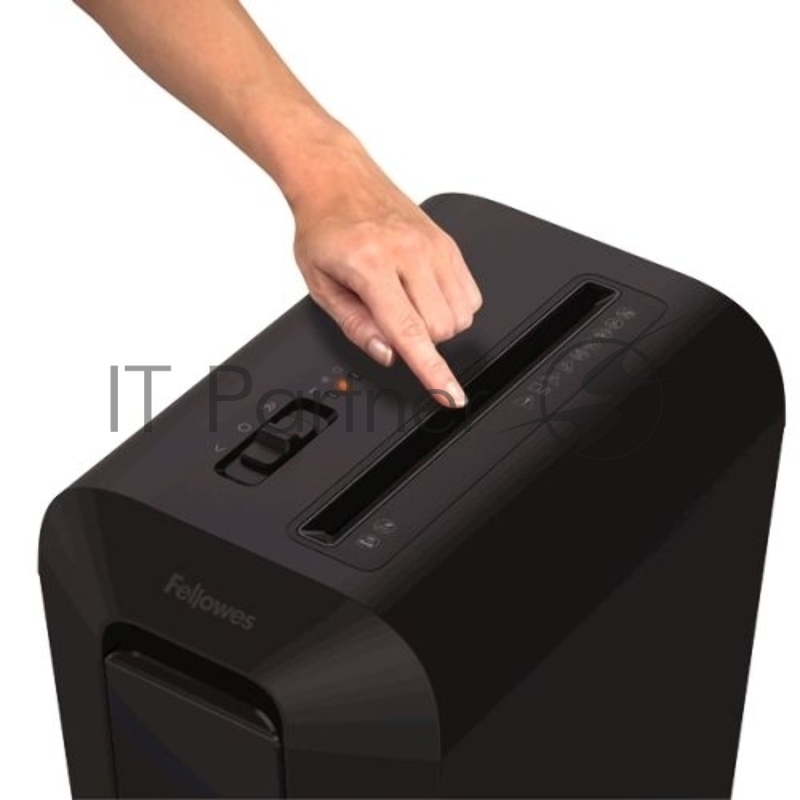 Шредер Fellowes PowerShred LX65 черный (секр.P-4)/перекрестный/10лист