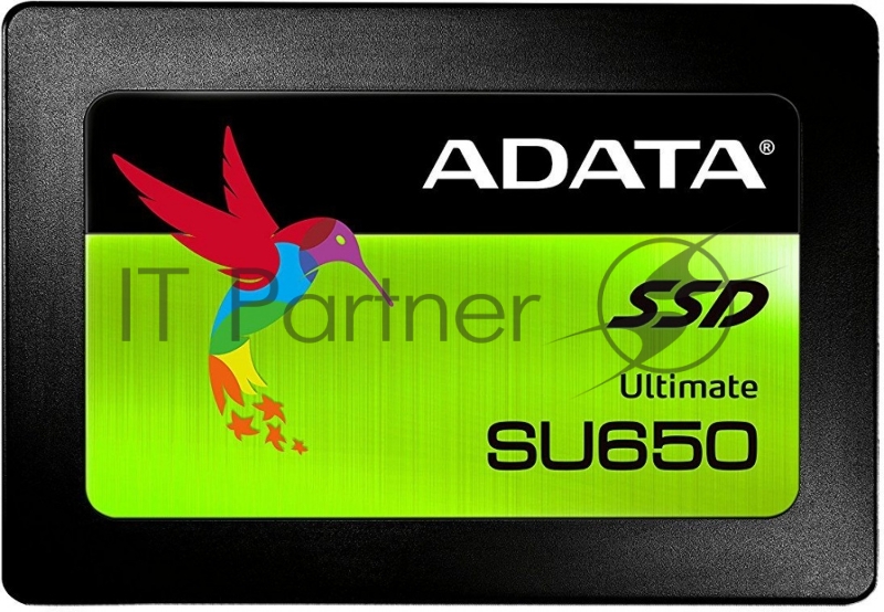 SSD накопитель ADATA 480GB SSD SU650 TLC 2.5 SATAIII 3D NAND, SLC cach / without 2.5 to 3.5 brackets / blister