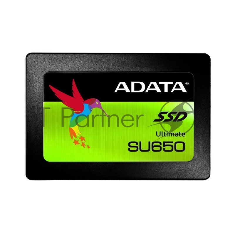 SSD накопитель ADATA 480GB SSD SU650 TLC 2.5 SATAIII 3D NAND, SLC cach / without 2.5 to 3.5 brackets / blister