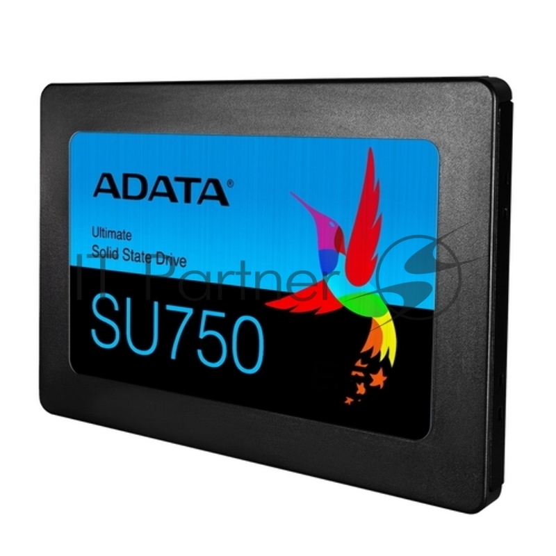 Накопитель 2.5 256GB ADATA SU750 Client SSD ASU750SS-256GT-C SATA 6Gb/s, 550/520, IOPS 65/75K, MTBF 2M, 3D TLC, 200TBW, RTL