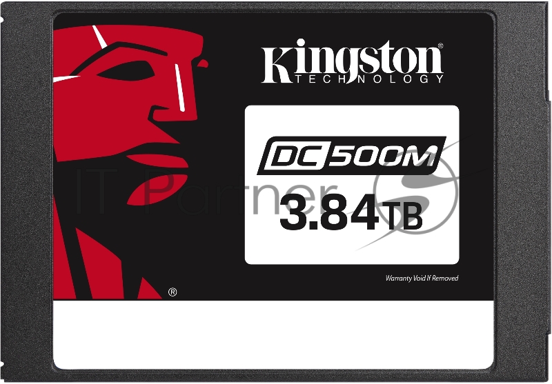 Жесткий диск SSD 2.5 Kingston 3.84Tb DC500M Series <SEDC500M/3840G> (SATA3, up to 555/520Mbs, 98000 IOPS, 3D TLC, 7mm)