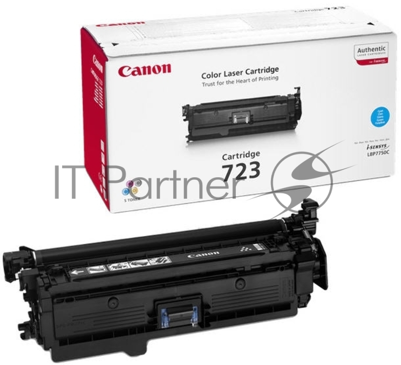 Тонер-картридж Canon Cartridge 723C (2643B002) голубой, 8500 стр., для LBP7750Cdn