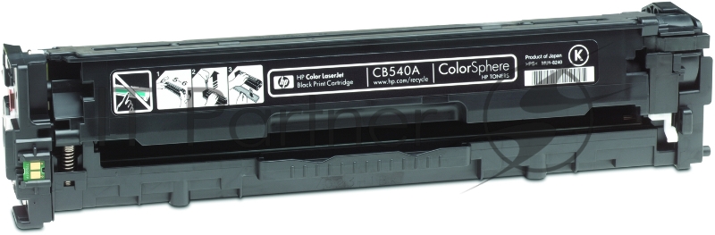 Тонер-картридж HP CB540A черный LJ P1215/1515 (2200стр.)