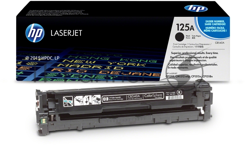 Тонер-картридж HP CB540A черный LJ P1215/1515 (2200стр.)