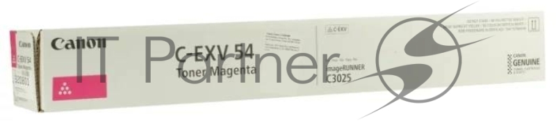 Тонер-картридж Canon C-EXV54M 1396C002 пурпурный туба для копира C3025i