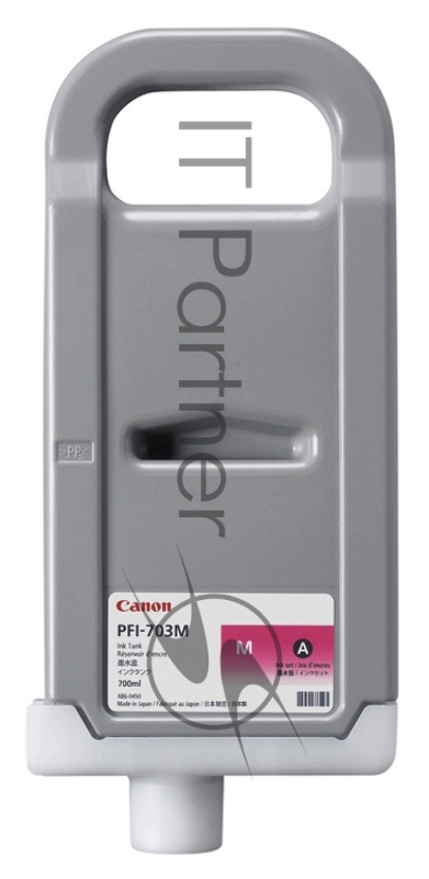Картридж струйный PFI-703M (2965B001), для Canon iPF815/825, пурпурный