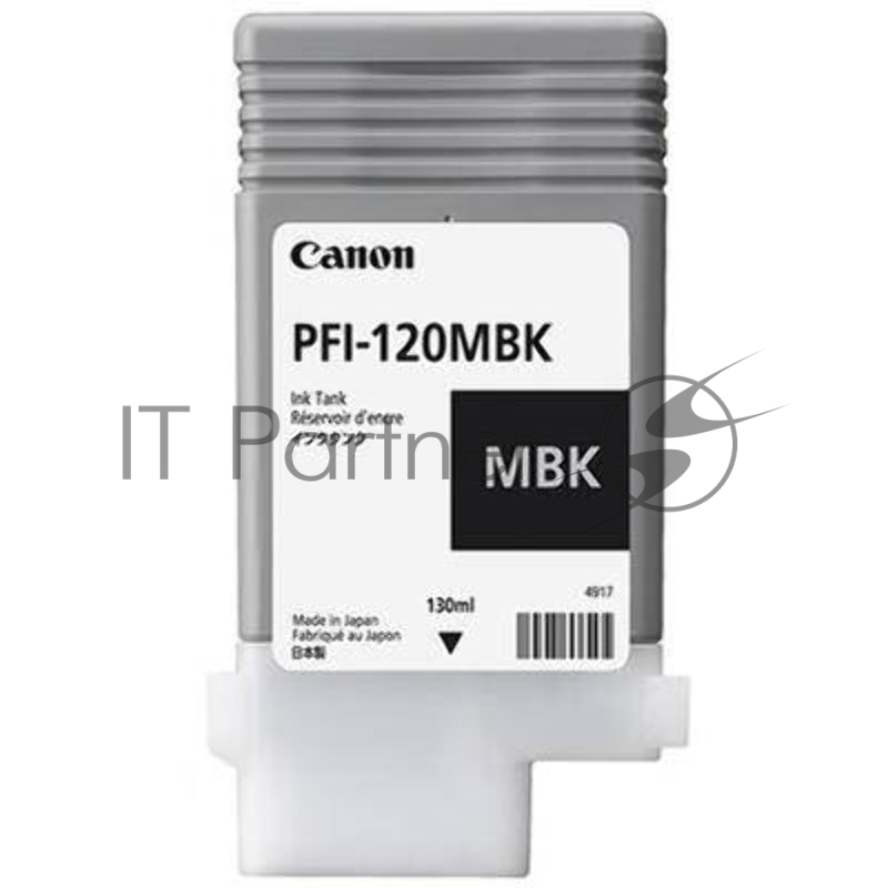 Картридж струйный Canon PFI-120 MBK 2884C001 черный матовый (130мл) для Canon Canon imagePROGRAF TM-200/205