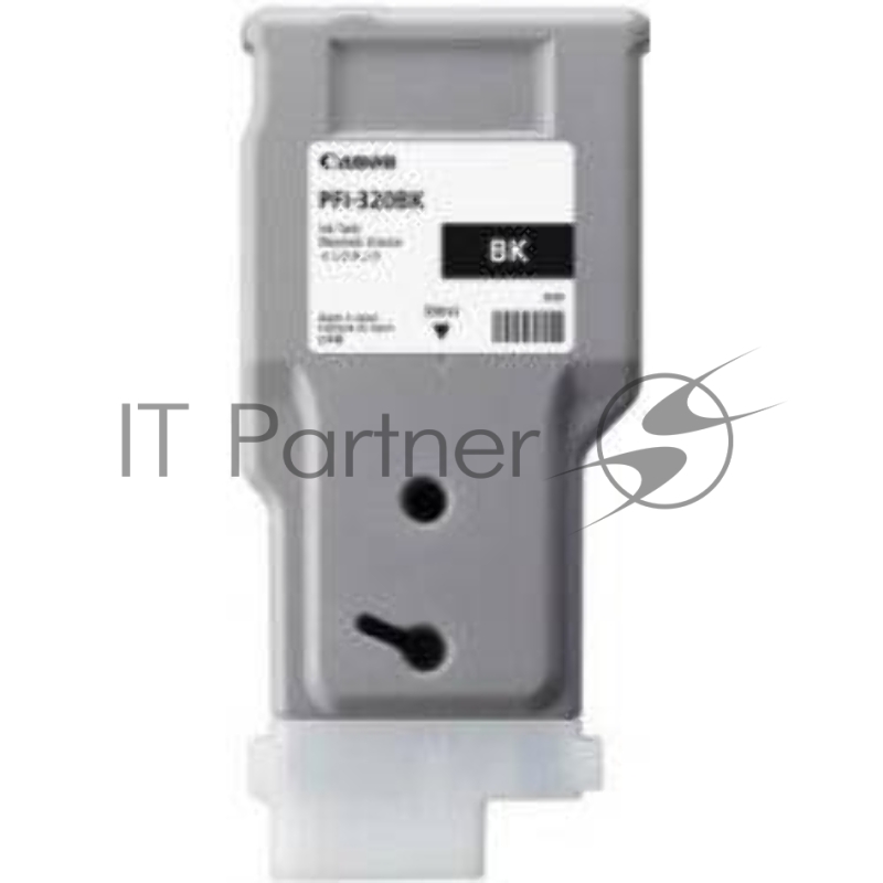 Картридж струйный Canon PFI-320 BK 2890C001 черный (300мл) для Canon Canon imagePROGRAF TM-200/205