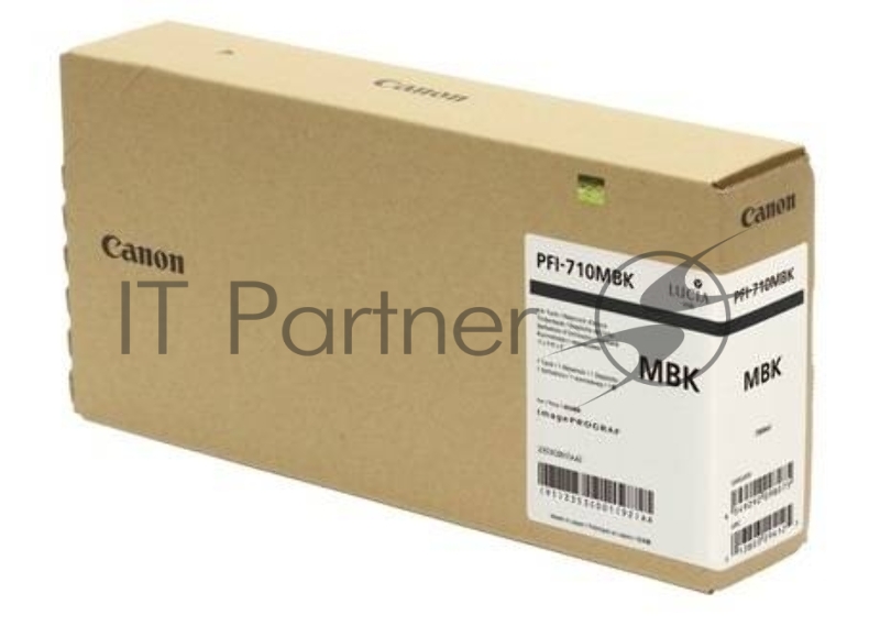 Картридж струйный Canon PFI-710 MBK 2353C001 черный матовый (700мл) для Canon TX-2000/TX-3000/TX-4000