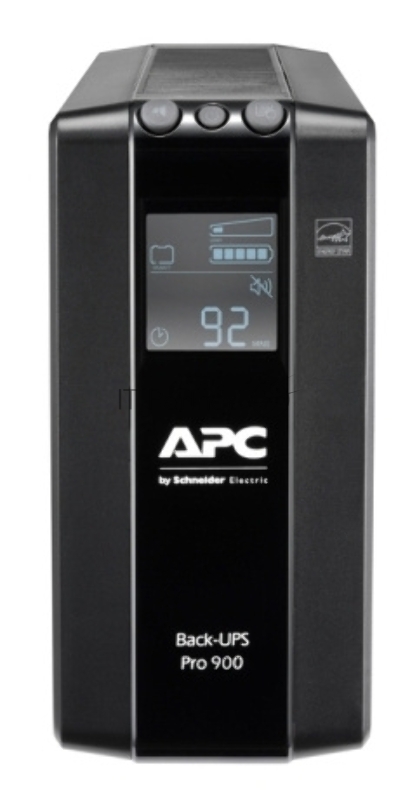 Источник бесперебойного питания APC Back-UPS Pro BR 900VA/540W, 6xC13 Outlets(6 batt.), AVR, LCD, Data/DSL protrct, 10/100 Base-T, USB, PCh, user repl. batt., 2 y warr.