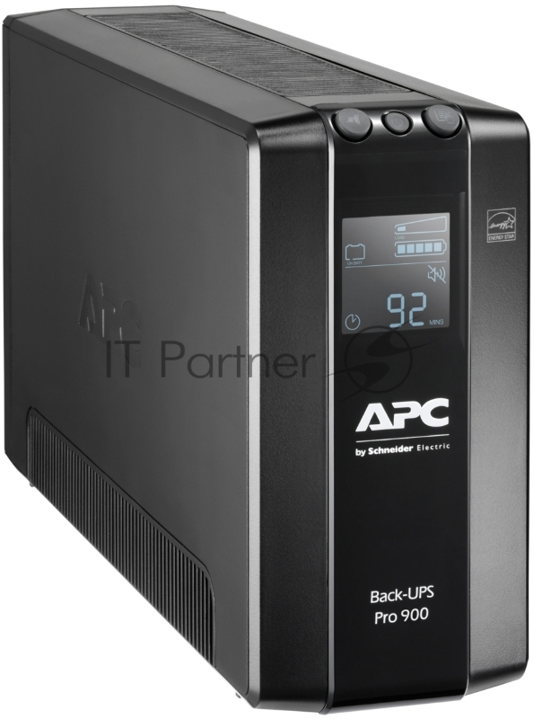 Источник бесперебойного питания APC Back-UPS Pro BR 900VA/540W, 6xC13 Outlets(6 batt.), AVR, LCD, Data/DSL protrct, 10/100 Base-T, USB, PCh, user repl. batt., 2 y warr.