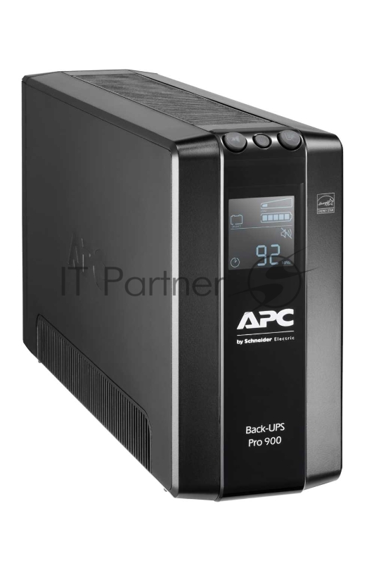 Источник бесперебойного питания APC Back-UPS Pro BR 900VA/540W, 6xC13 Outlets(6 batt.), AVR, LCD, Data/DSL protrct, 10/100 Base-T, USB, PCh, user repl. batt., 2 y warr.