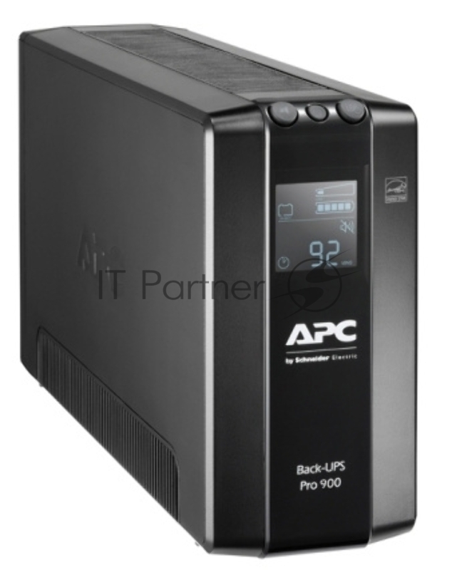 Источник бесперебойного питания APC Back-UPS Pro BR 900VA/540W, 6xC13 Outlets(6 batt.), AVR, LCD, Data/DSL protrct, 10/100 Base-T, USB, PCh, user repl. batt., 2 y warr.