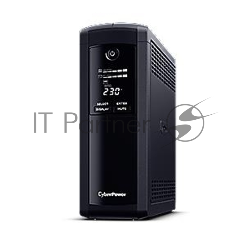 Источник бесперебойного питания UPS CyberPower VP1200ELCD Line-Interactive 1200VA/720W USB/RS-232/RJ11/45 (4 + 1 EURO)