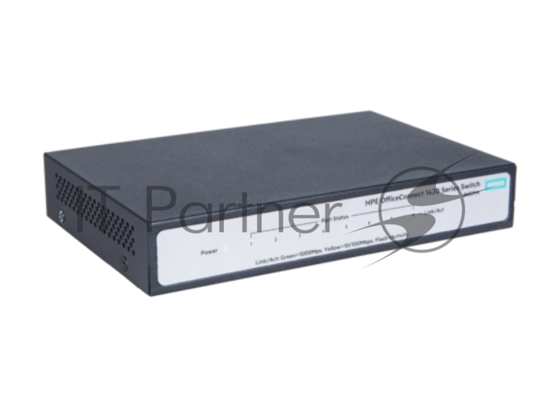 Сетевой коммутатор HP JH329A HPE 1420 8G Switch( Unmanaged, 8*10/100/1000, QoS, Fanless)