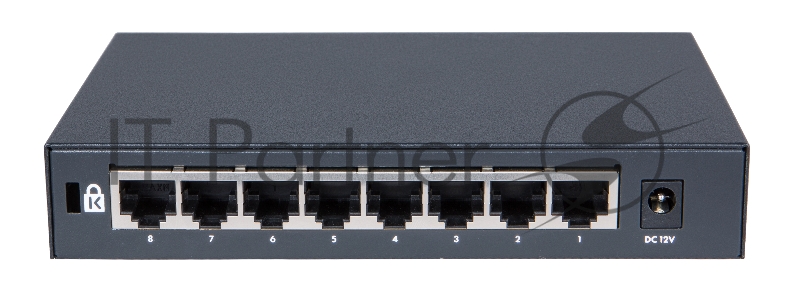 Сетевой коммутатор HP JH329A HPE 1420 8G Switch( Unmanaged, 8*10/100/1000, QoS, Fanless)