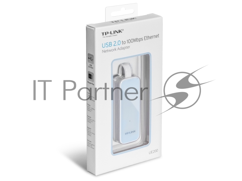 Сетевой адаптер TP-Link UE200 USB 2.0/Fast Ethernet
