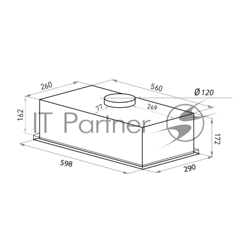 ВЫТЯЖКА MAUNFELD ВЫТЯЖКА MAUNFELD/ • Тип: встраиваемая • Цвет: черный• Встраиваемая вытяжка.Максимальная производительность 520 м3/ч, рассчитанная на кухню до 20 м2.Низкий уровень шума 52 Дб.Кнопочное управление 3 скоростями, LED, нерж. сталь